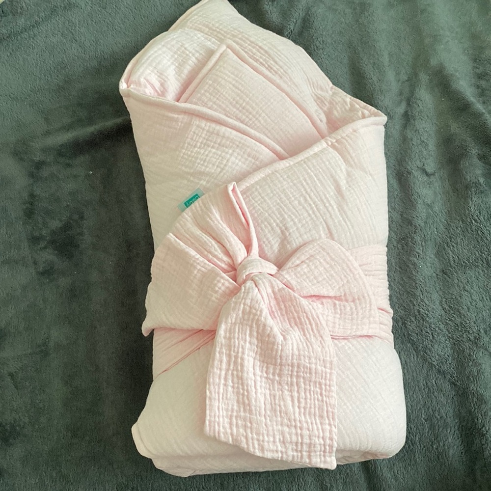 Baby sleeping bag pink duvet for baby warm blanket NEW